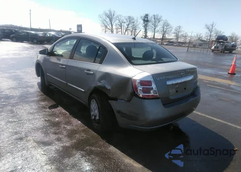 2010 Nissan Sentra 2.0S from USA, damaged, VIN 3N1AB6APXAL691574